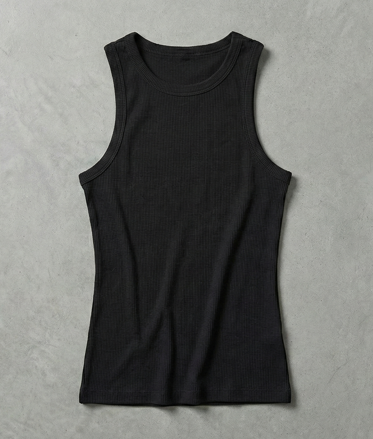Thermal Tank Top - Black