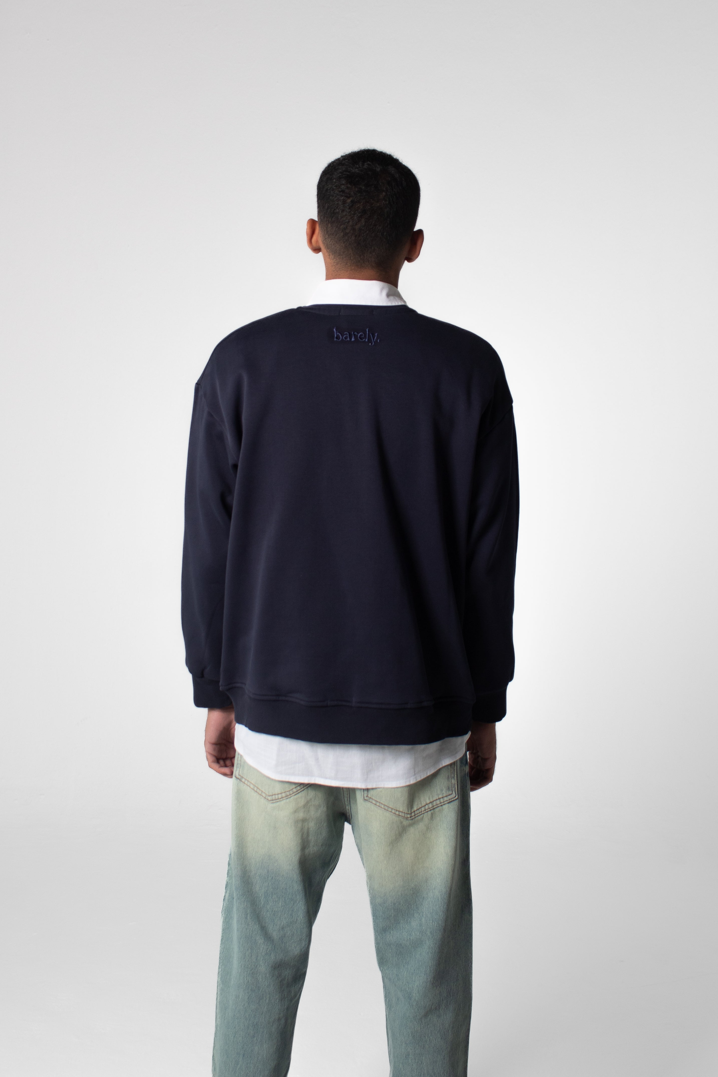 GROUNDED & GROWING Crewneck Sweatshirt - Navy