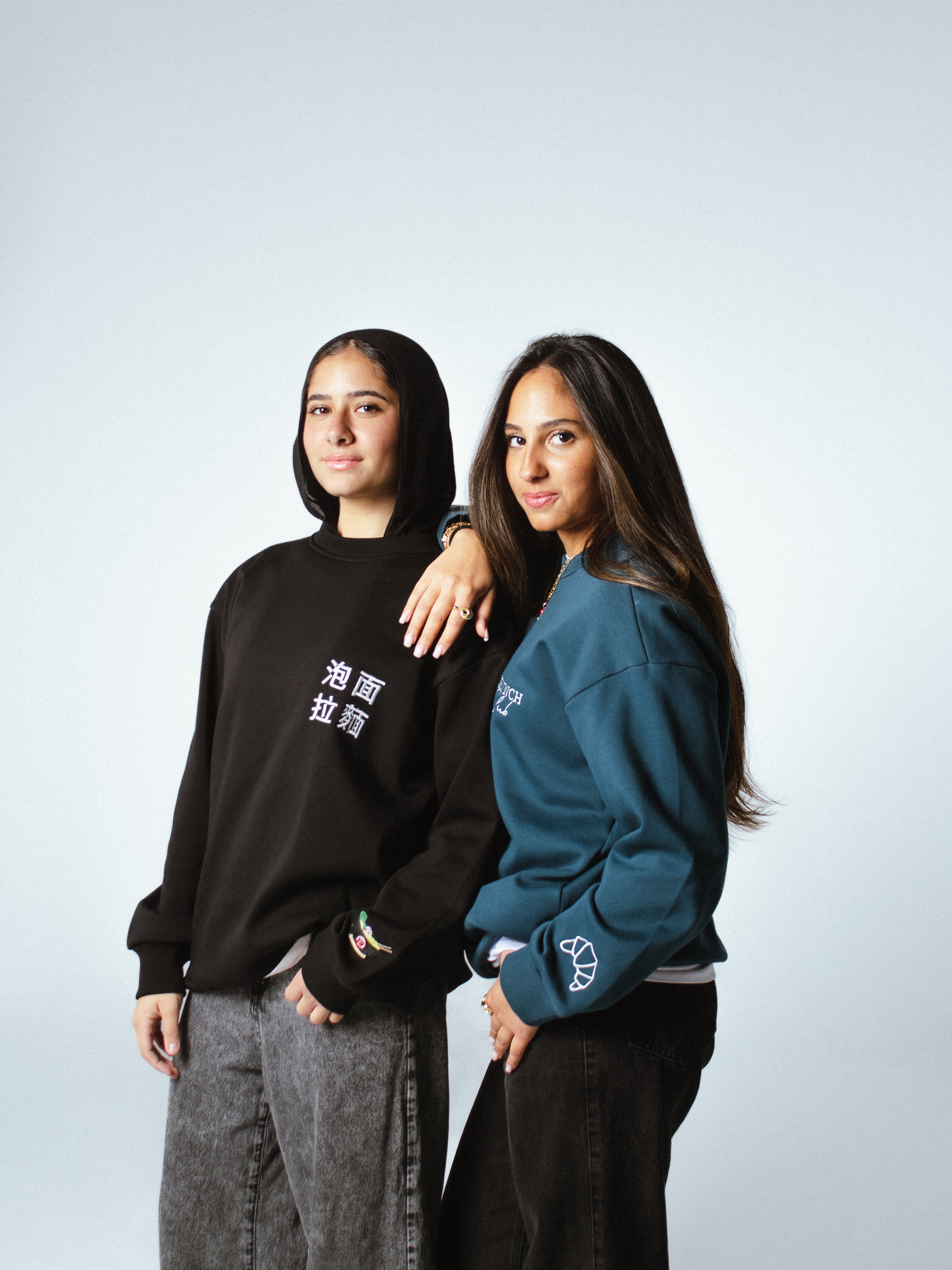 RAMEN BOWL Crewneck Sweatshirt - Black